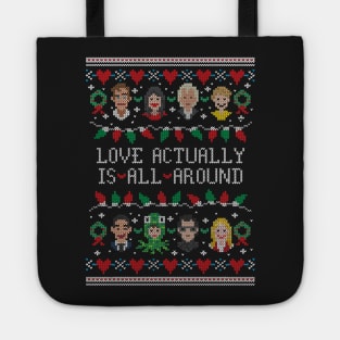 Love Actually Ugly Christmas Sweater Tote