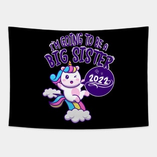 Promoted to Big Sister 2022 Tapestry