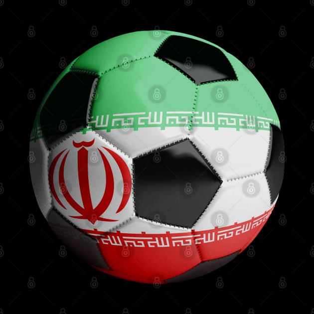 Iran Soccer Ball by reapolo