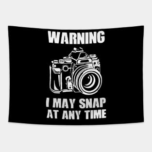 Warning I May Snap at Any Time Tapestry