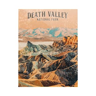 Death Valley National Park Us Vintage Hiking Camping Lover T-Shirt