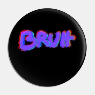 Bruh - Gaming Teen Trendy Gamer Slang Abstract - Video Game Lover - Graphic Pin