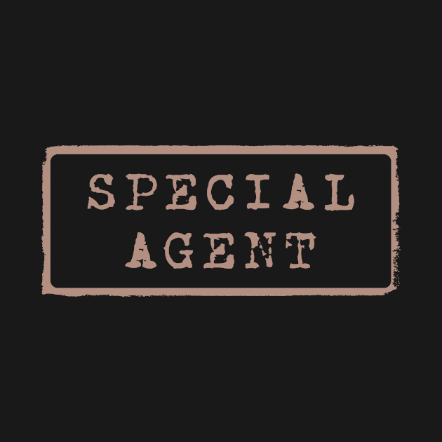 Vintage Special Agent Stamp by PallKris