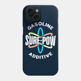 Sure-Pow Gasoline Additive (Logo Only - Dark Blue) Phone Case