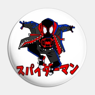 Hero spider Pin