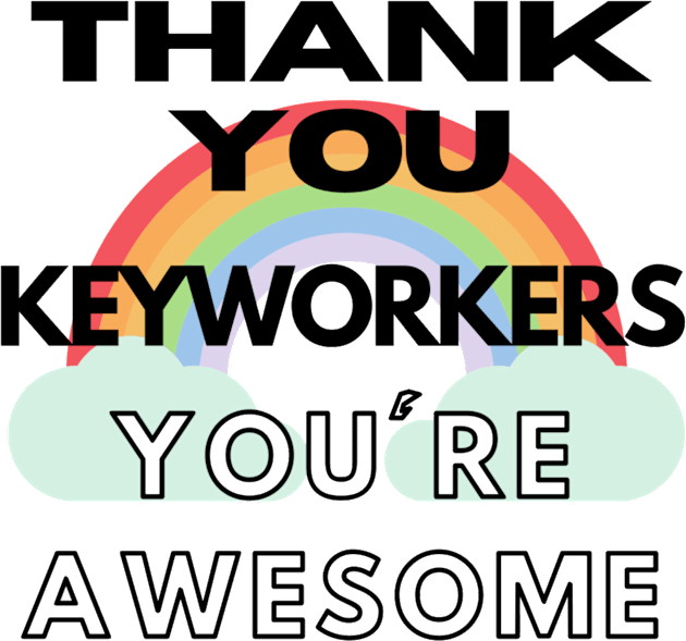 Thank you keyworkers Kids T-Shirt by Jo3Designs
