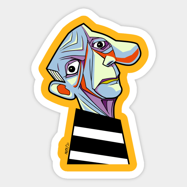 Picasso Stickers for Sale