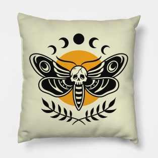 Deaths head moth Pillow