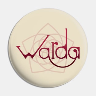 Warda Logo Shirt Pin