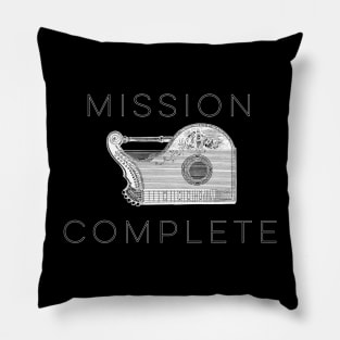 mission complete Pillow