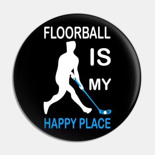 floorball player Pin