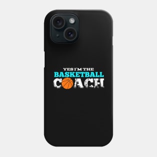 Basketball Coach - Retro Distressed Grunge Phone Case