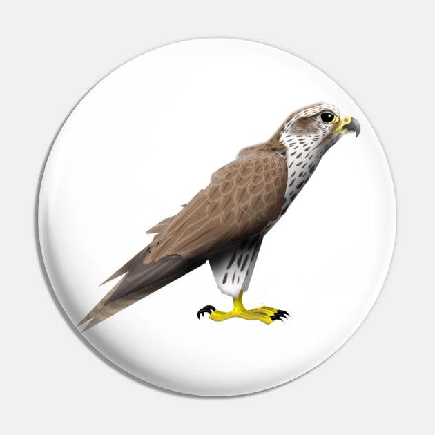 Falcon Pin by Wickedcartoons