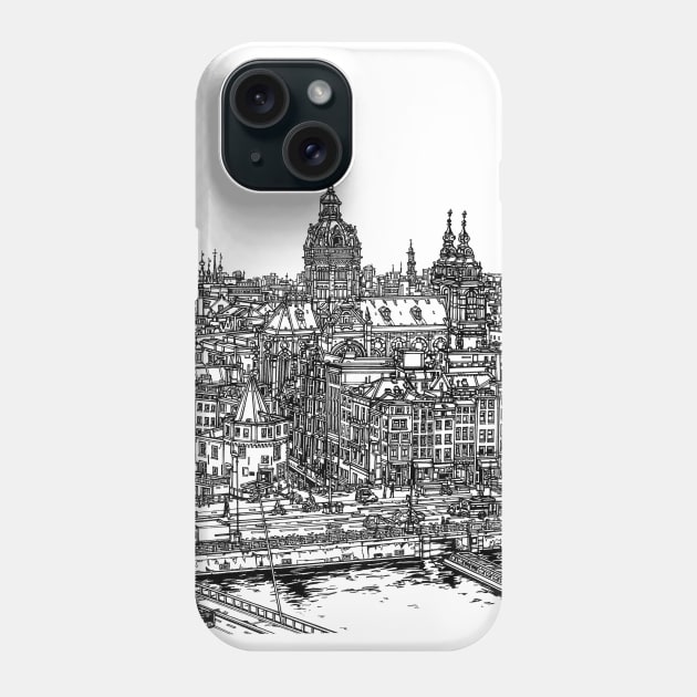 Amsterdam Phone Case by valery in the gallery