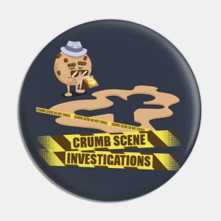 Crumb Scene Investigation: Crumb Tape Variant Pin