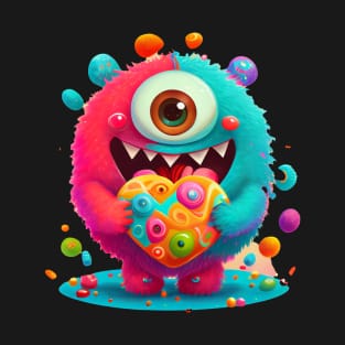 Blobber - Adorable Round Monster T-Shirt