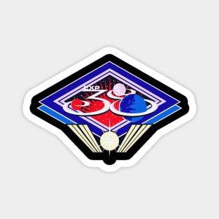 Black Panther Art - NASA Space Badge 81 Magnet