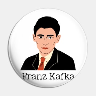 Franz Kafka Design Pin