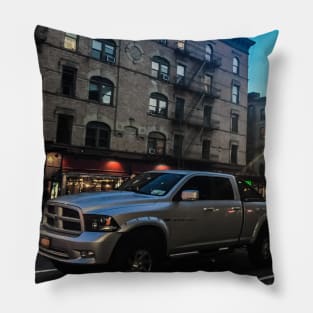 Upper West Side, Manhattan, New York City Pillow