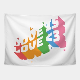 LGBTQ Love is Love Pride Gay Lesbian Straight Ally Tapestry