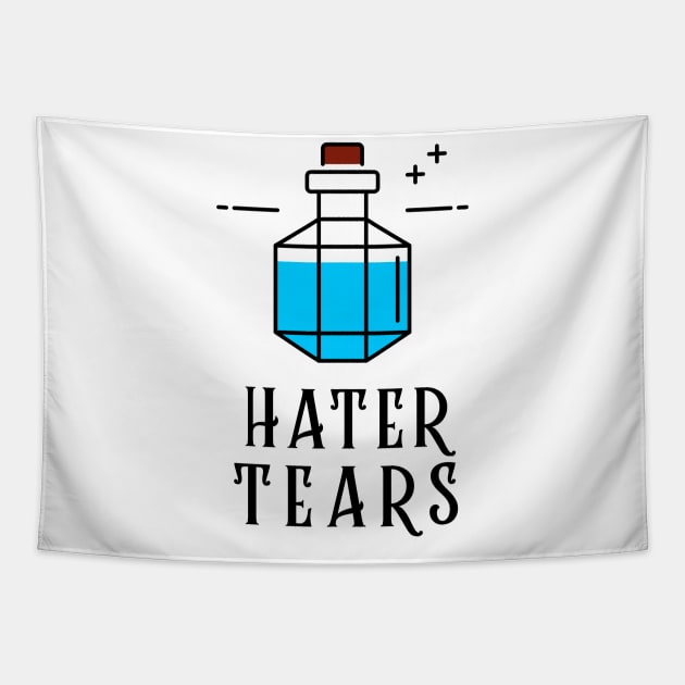 Hater Tears Witchcraft Tapestry by OldCamp