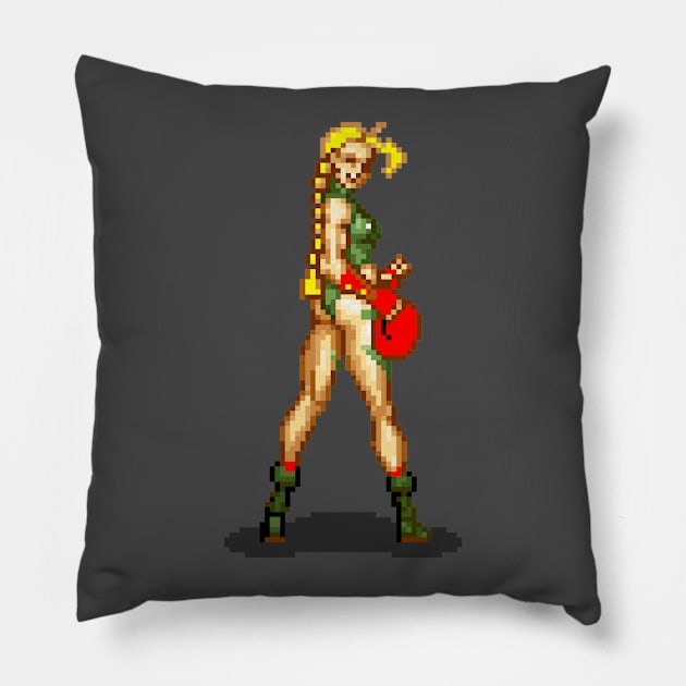 Cammy Pillow by Pixelblaster