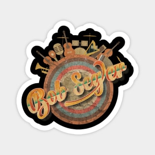 Designs Vintage Retro - Music Bob Seger Magnet