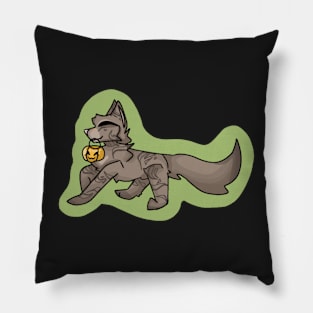 Halloween Cat (Brown Tabby) Pillow