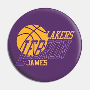 LEBRON JAMES lakers Pin