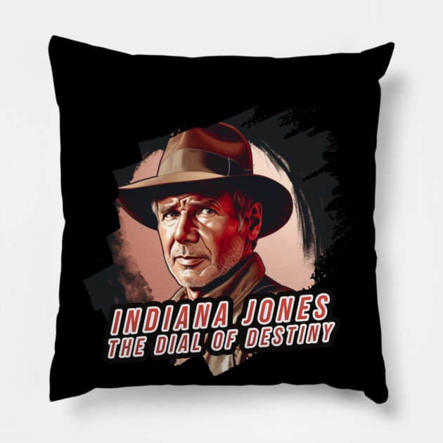 Indiana Jones and the Dial of Destiny Pillow by Pixy Official