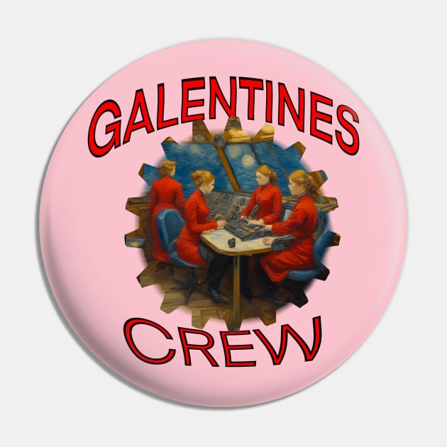 Galentine crew on submarine Pin by sailorsam1805