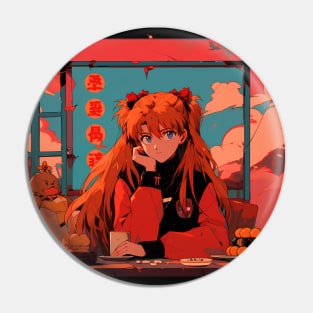 chill asuka Pin