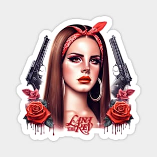 Lana Del Rey - Bang Bang (Kiss Kiss) Magnet