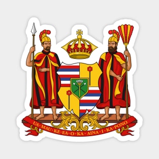 Royal Coat of Arms of the Kingdom of Hawai'i Magnet