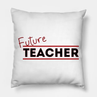 Future Teacher Pillow