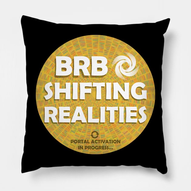 reality shifting Pillow by GoranDesign