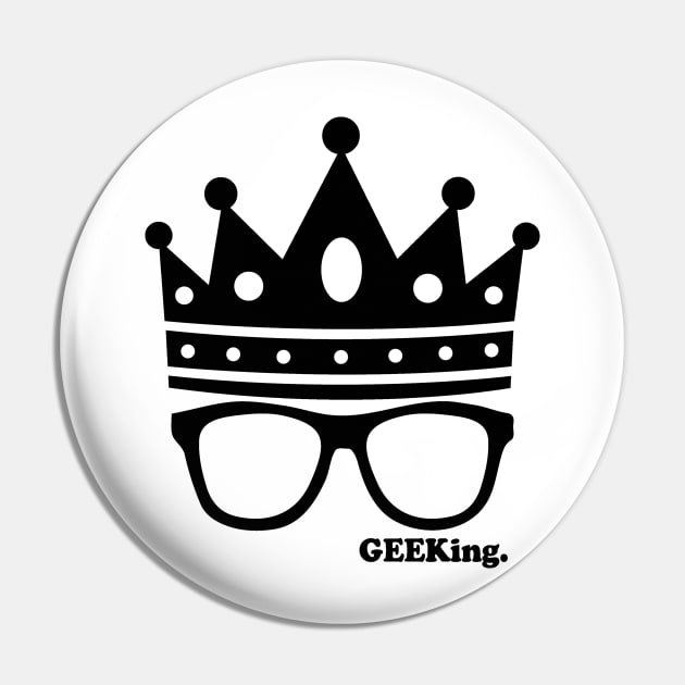 "Crown & Specs" Classic Pin by GEEKing Official