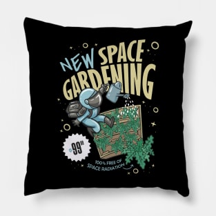 Funny Space Gardening Pillow