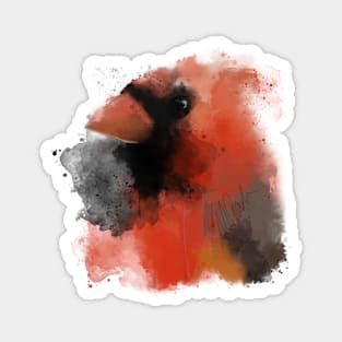 Northern Cardinal Magnet