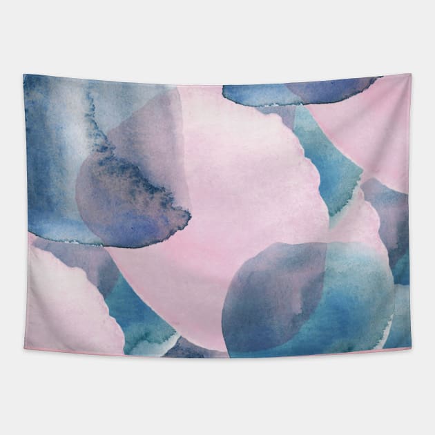 Watercolor Tapestry by Tārā Design Studio