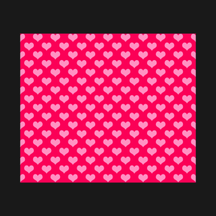 Heart Pattern T-Shirt