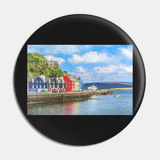 An Impressionist View Of Tobermory Pin