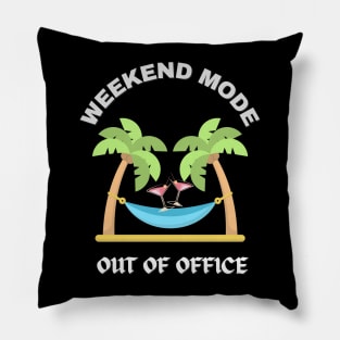 Weekend plans Pillow