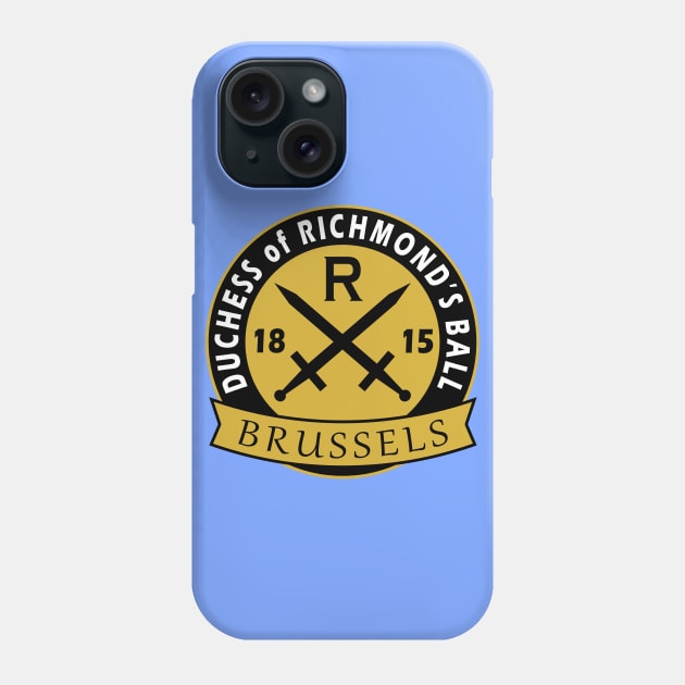 The Duchess of Richmond's Ball 1815 Phone Case by Lyvershop