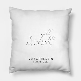 Vasopressin Molecular Structure - White Pillow