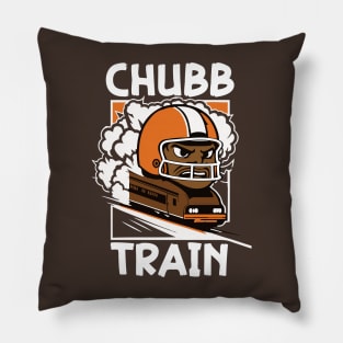 Nick Chubb Train Pillow