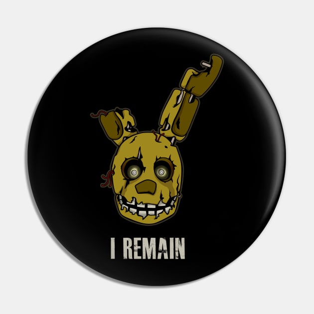 Five Nights at Freddy's - Springtrap - I Remain Pin by Kaiserin