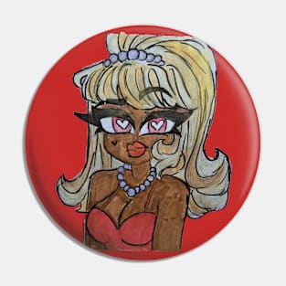 GLAMOUR GIRL Pin