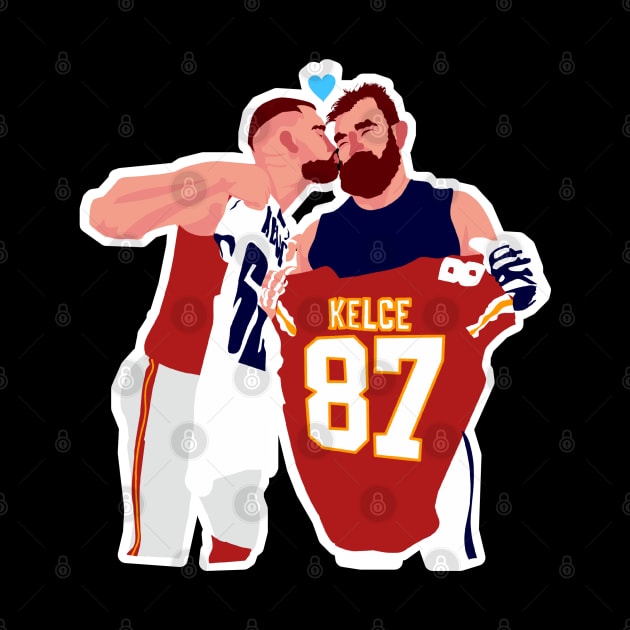 Travis KELCE x Jason KELCE by Mic jr