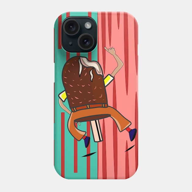 Ice cream dance Phone Case by Sshirart